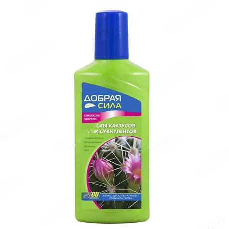 Добрая сила 250мл для кактусов х24