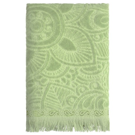 PROVANCE Эвкалипт Полотенце махровое, 100% хлопок, 70х130см, 450гр/м, зеленый