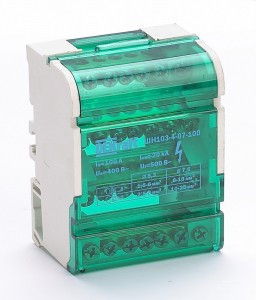 DEKraft шина нул. кросс-модуль на DIN-рейку 4х7 групп, 100А ШН-103 32017DEK (10!)