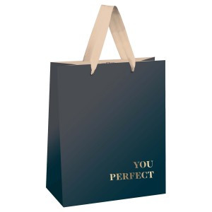 Пакет подарочный 26*32*12см MESHU "Duotone. Graphite gradient",отд. фольгой,матовая ламинация 354661