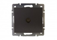 Lezard RAIN мех. роз. TV проходн. СУ 1 мест. черный графит матовый (корпус PC) 703-4188-129