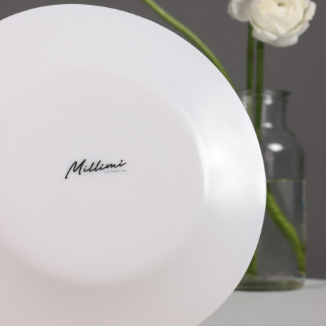 MILLIMI Белана Тарелка десертная, опаловое стекло, 20,5см