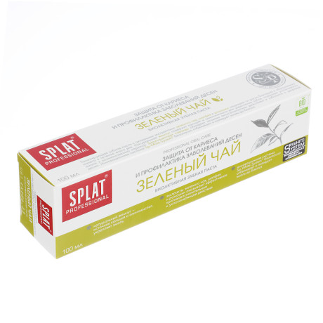 Зубная паста SPLAT Professional Зеленые чай, туба 100мл