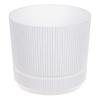 Кашпо СТРИП D200 3,9л с подставкой Белый М3248 х16