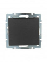 Lezard RAIN мех. роз. СУ 1мест. черн графит матовый, земля, керамика, крышка (корп.PC)  703-4188-123