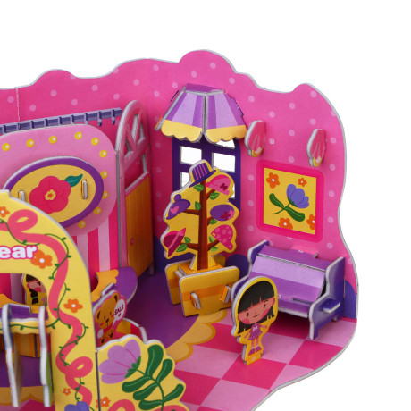 ХОББИХИТ Набор для творчества "Домик мечты", 21х28,5см,EPS, бумага, 4 дизайна