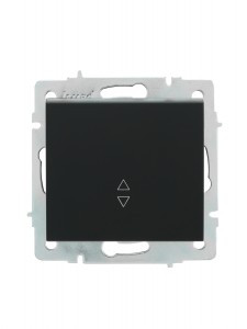 Lezard RAIN мех. выкл. СУ 1 кл. (проход.) черный бархат 703-4288-105