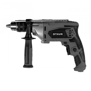 Ставр Дрель ударная 1000Вт, 2 режима, БЗП 13мм, 0-3200об/мин, дер/кирп/мет 40/18/16мм, кабель 3м