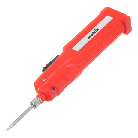 Паяльник беспроводной 4.5 В, 8 Вт, 350°С, припой 10 г, работа от элементов питания 3хАА Matrix