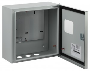 ЭРА SIMPLE щит (корпус) учета метал. ЩУ 1-1-0-76 (300х310х155), окно, IP54