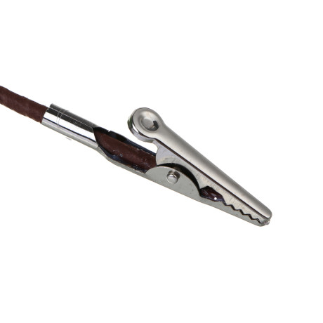 СНОУ БУМ Пуансетия 20 см на прищепке (9 лепестков), глиттер, металл, полиэстер, 26-524