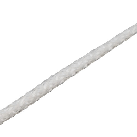Шнур бельевой полипропиленовый с сердечником, 5 мм L 20 м, белый, Home Palisad