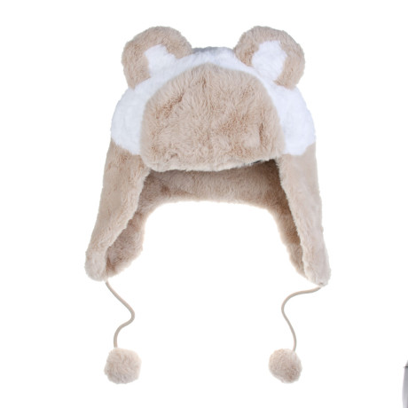 GALANTE Шапка-ушанка, р.56, 100% полиэфирное волокно, цвета в ас-те, ОЗ25-17