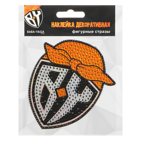 BY Наклейка декоративная фигурные стразы, 11х12см, ПВХ