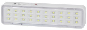 ЭРА Св-к св/д аварийный непостоянный 160x42x25 30LED 5ч IP20 DBA-101-0-20 2413