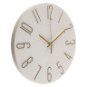 Часы настенные d=30см, корпус белый+золото "Классика", арт.3010-002