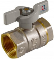 СТАНДАРТ Кран шар. для воды 1/2&quot; (вн-вн, г/г) бабочка CWFFB012