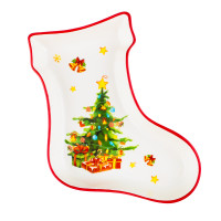 MILLIMI Лесная сказка Блюдо в форме сапожка, 25,5х19,5х3,5см, керамика