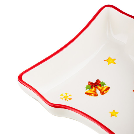 MILLIMI Лесная сказка Блюдо в форме сапожка, 25,5х19,5х3,5см, керамика