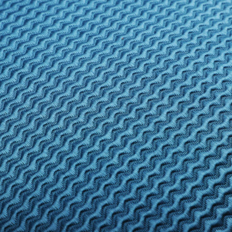 PROVANCE Чехол для подушки, 40х40см, полиэстер, "Волна", сине-голубой