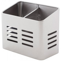 Подставка д/столовых приборов CARNALE, 2 отделения, 16*9*13см, 7537 Mallony