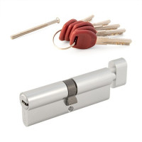 Личина Avers JM-90-C-CR (хром) перфоключ с Вертушкой (алюм./латунь)  \12 (72)