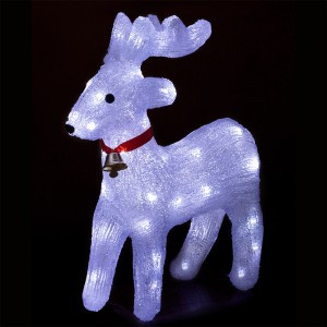 Фигура светодиодная "Олень", акрил Волшебная страна