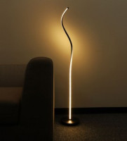 Camelion св-к св/д торшер 30W(2000lm) 2K-4K-6K 200x1200 черный, шнур с выкл. LKF-1040 C02