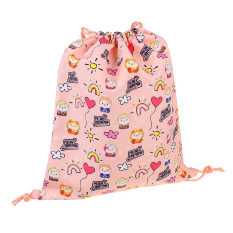 BY Русские Супергерои Мешок для обуви, 39х47см, сверхплотный п/э, 2-сторонняя печать, "Кавай"