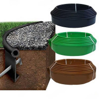 Лента бордюрная Кантри ЧЕР 8*1,5см 10м