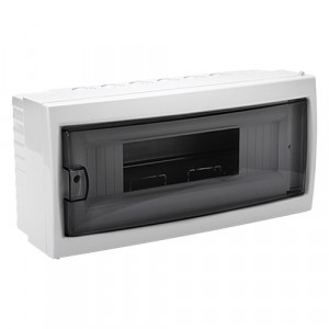 Bylectrica бокс (корпус) пластик. ЩРН-П-12 мод. навесной с дверцей, опломбировка, IP20 (КНО-12Д)