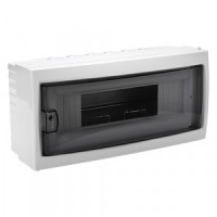 Bylectrica бокс (корпус) пластик. ЩРН-П-12 мод. навесной с дверцей, опломбировка, IP20 (КНО-12Д)