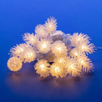 Гирлянда-нить ULD-S0280-020/DTA PINE CONES &quot;Шишки&quot; 20LED теплый белый, 2,8м, 8реж. IP20, 2W Uniel