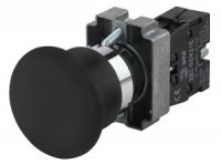 ЭРА LAY5-BC21 Кнопка управления "Грибок" черн.1з