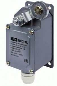 TDM выключатель концевой ВК-300-БР-11-67У2-25 без самовозврата 16А 660В IP67 SQ0732-0038