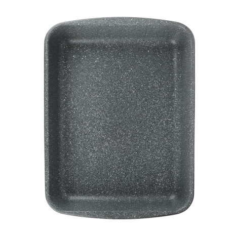 SATOSHI Буко Противень глубокий, 40х29х6см, угл.сталь, антипригарное покрытие "Мрамор"