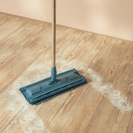 VETTA Швабра с насадкой из микрофибры, телескоп. черенок, нерж.сталь, 80-120см