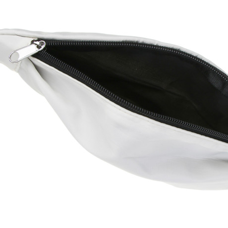 ЮL Глобикс Сумка-банан, 100% полиэстер, 31х12см, белый, МП-11