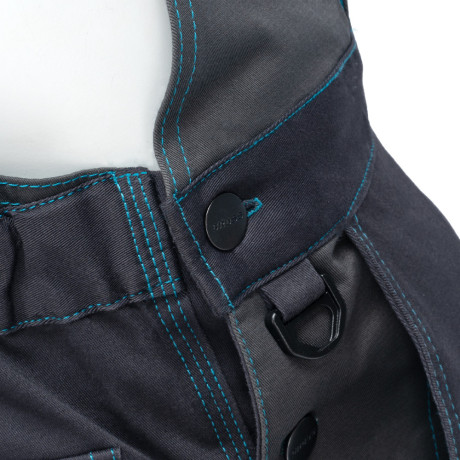 Полукомбинезон профессиональный рабочий, 97% хлопок 3% спандекс, M Gross