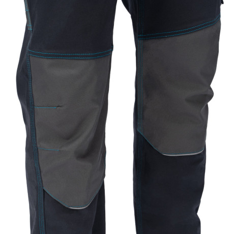 Полукомбинезон профессиональный рабочий, 97% хлопок 3% спандекс, M Gross