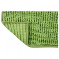 Коврик для ванной комнаты 40х60см,текстиль(п/э)/ПВХ,Basic зеленый,102417/Рыжий Кот