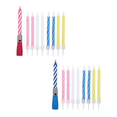 Набор свечей для торта с музыкой тм Fntastic, 1хAG3, 9 шт