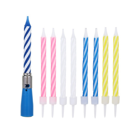 Набор свечей для торта с музыкой тм Fntastic, 1хAG3, 9 шт