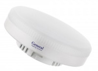 General GX53 (10!) 10W(680lm) 4500K 4K матовый пластик 75x27  (уп. 10 шт, цена за шт) 661891