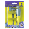 INBLOOM Набор стартовый для подключения шланга d1/2" (коннектор-2шт., штуцер-1шт, наконечник-1шт.) П