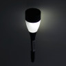 INBLOOM Фонарь садовый на солн. батарее, 4.5х25.5см, 1х1 1.2V 2/3ААА 100mAh, 1LED*белый, пластик