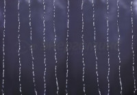 Гирлянда ул. "Умный дождь" (24V) 672LED 3x3м/12нит., белый, 30W, бел. ПВХ IP67 245-335 Neon Night