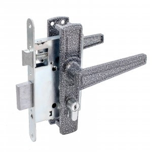 Птимаш ЗВ4-3.01 серебро Замок врезной с/руч10)