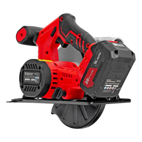 Пила циркулярная аккумуляторная CCSU-20-165, 165 мм, Li-Ion, 20 В// MTX