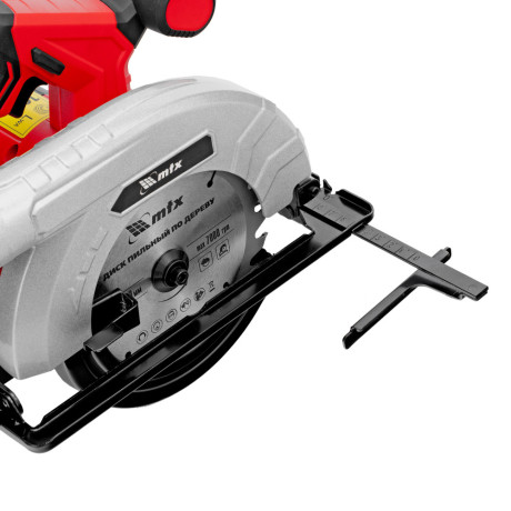 Пила циркулярная аккумуляторная CCSU-20-165, 165 мм, Li-Ion, 20 В// MTX